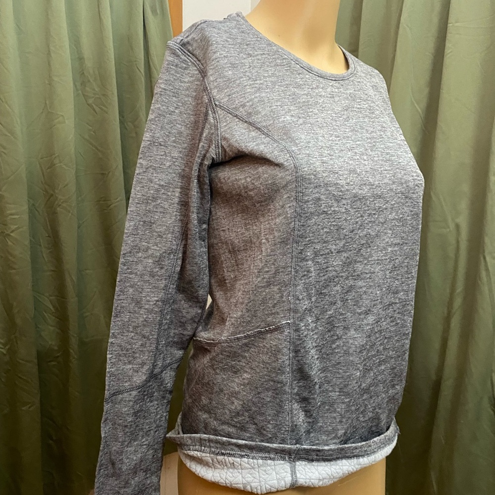 Fleece lined ski shirt